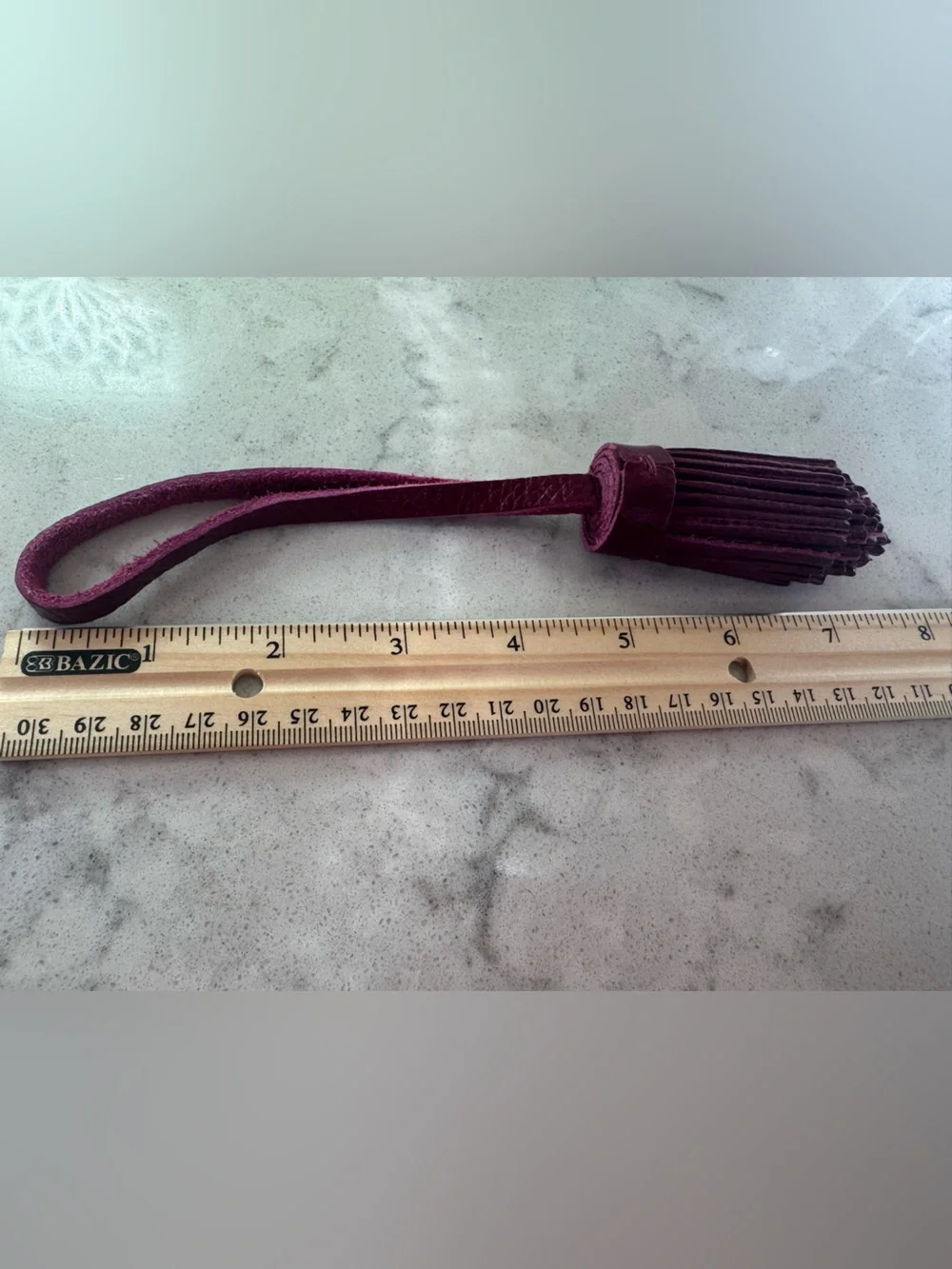 Portland Leather Goods Tassel Purse/Handbag Charm/Flair NEW - Picture 4 of 5